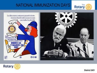District 2451
NATIONAL IMMUNIZATION DAYS
 