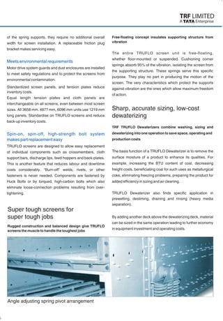 Trf products catalogues | PDF