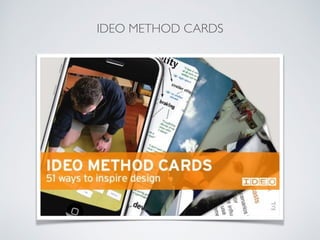 IDEO METHOD CARDS
 