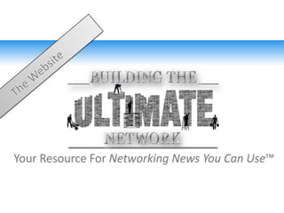 Tr garland   business networking expert - building the ultimate network - blog