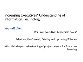 Project management week 11