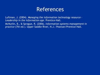 Project management week 11
