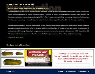 Russo Revelation on Mad Men Vol 1.7