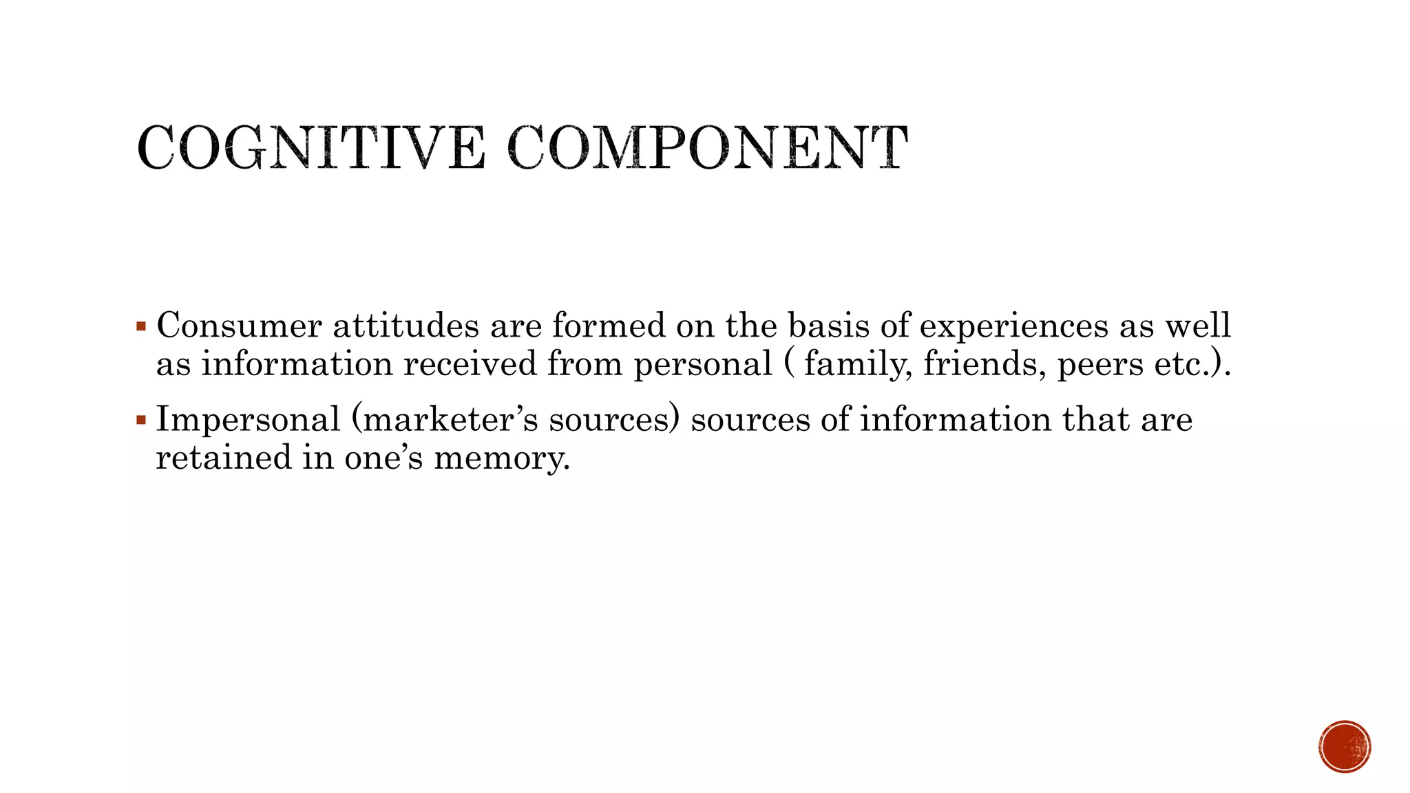 Tri component attitude model | PPTX