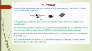 TRIAC Y DIAC Electronica de Potencia.pdf