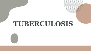 TUBERCULOSIS