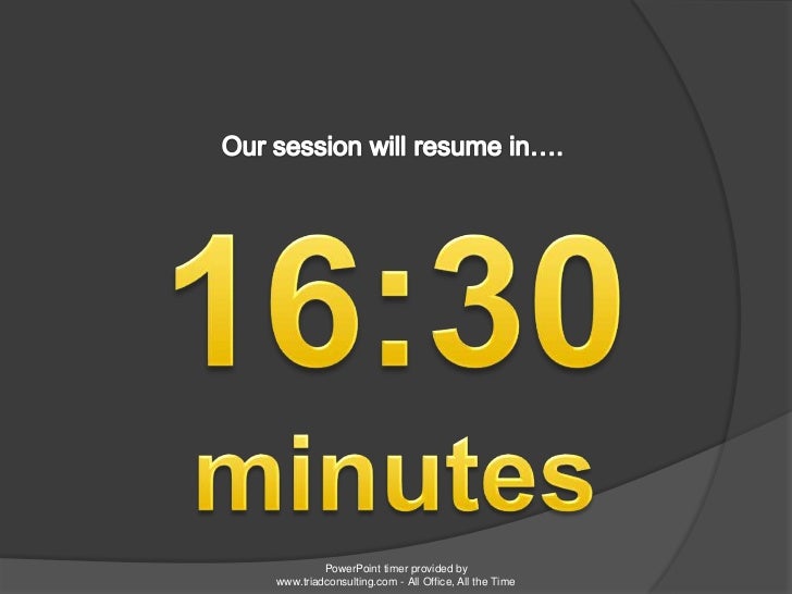 timer for 15