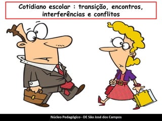 Cotidiano escolar : transição, encontros, interferências e conflitos  