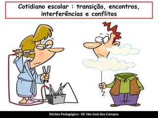 Cotidiano escolar : transição, encontros, interferências e conflitos  