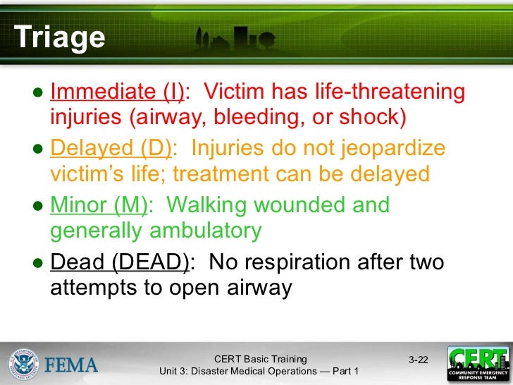 triage powerpoint