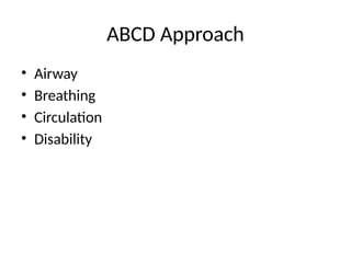 Comprehensive Triage and Emergency Patient Assessment Techniques | PPTX