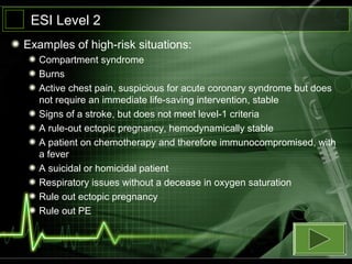 Triage with quiz show | PPS