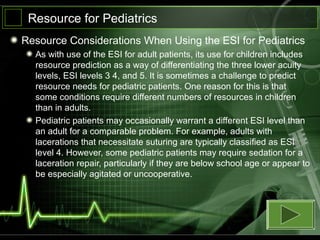 Triage with quiz show | PPS