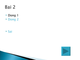 Dong 1 Dong 2 Sai 