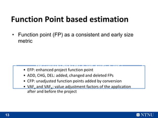 Application of economic model in software maintenance | PPTX