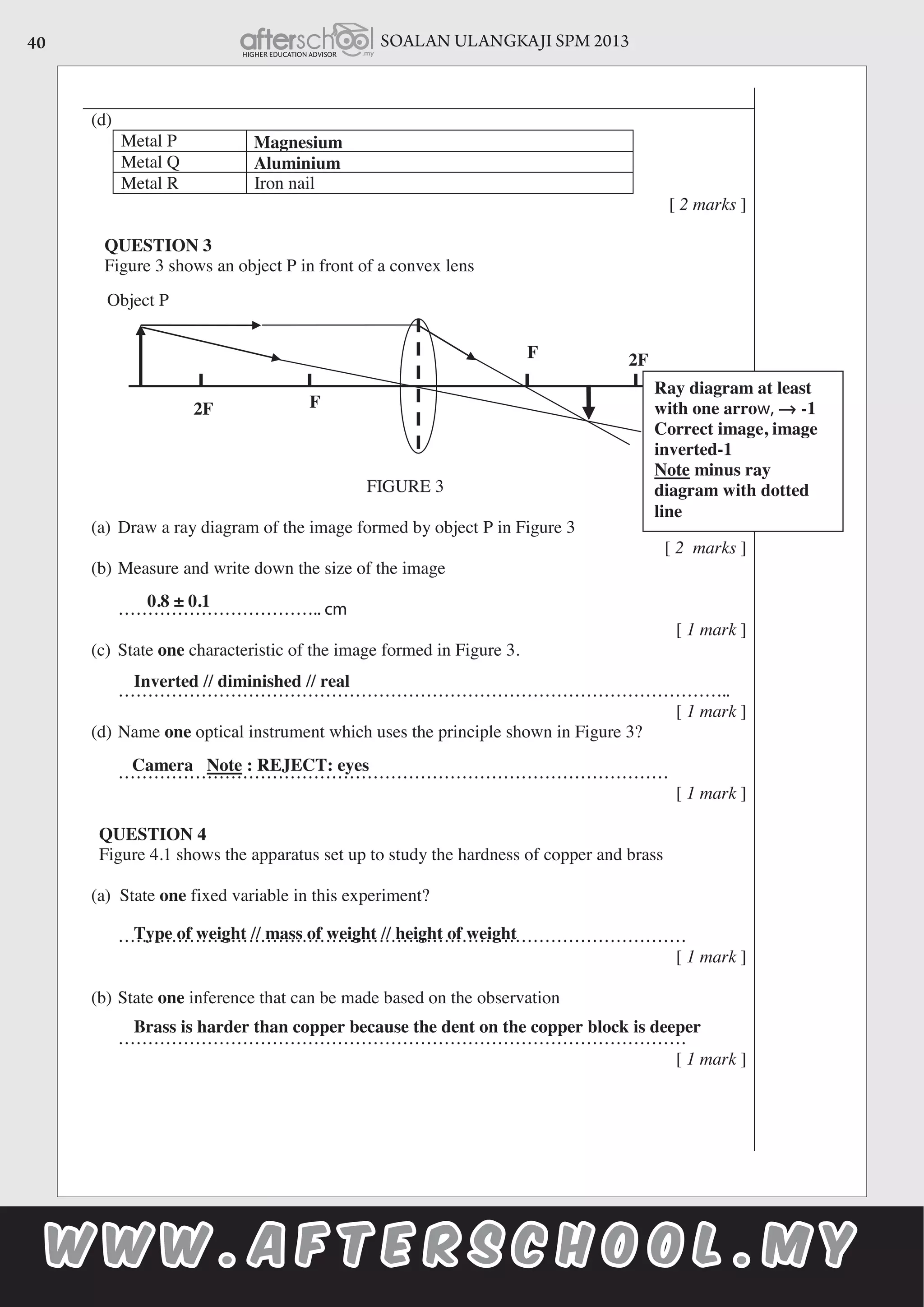 SOALAN ULANGKAJI SPM 201340
 
