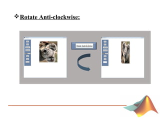 Rotate Anti-clockwise:
 