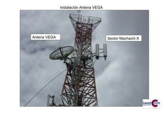 Instalación Antena VEGA
Antena VEGA Sector Machachi X
 