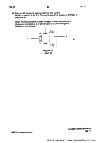 skema Jawapan: www.banksoalanspm.com
 