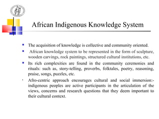 Harnessing community knowledge for health | PPT