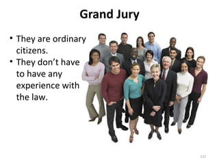 Grand Jury They are ordinary citizens. They don’t have to have any experience with the law. 