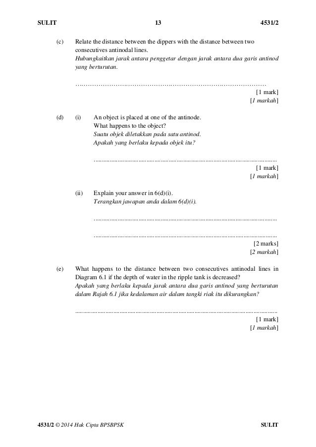 Fenomena ES K3 Trial sbp 2020 spm fizik k1 k2 k3 dan skema