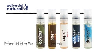 Perfume Trial Set For Men - Set of 5 - 12ml Each
 