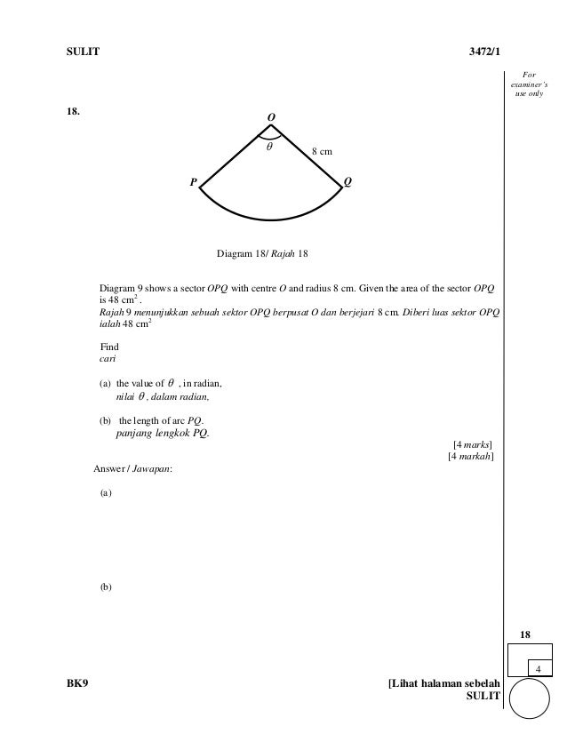 Soalan Percubaan Spm Addmath Terengganu 2019 - Tersoal m