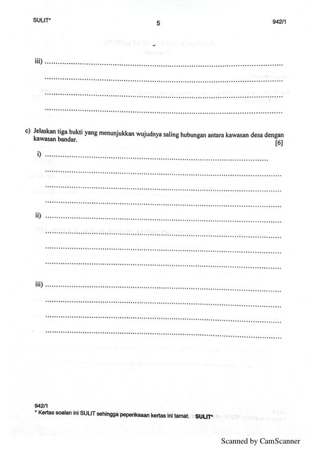 Soalan dan Skema Permarkahan Percubaan Geografi Semester 1 Soalan dan Skema Permarkahan Percubaan Geografi Semester 1