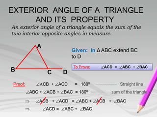 Triangle and its properties | PPTX