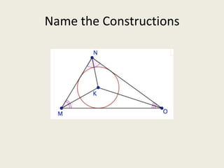 Name the Constructions
 