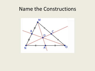 Name the Constructions
 