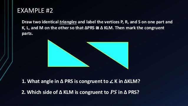 Triangle Congruence (Introduction) Triangle Congruence (Introduction)