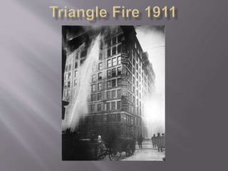Triangle fire