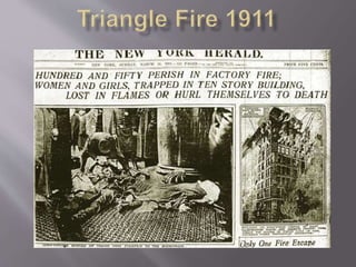 Triangle fire
