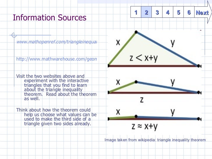 Triangle Inequality Power Point