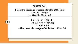 Triangle Inequality theorem ppt.....pptx
