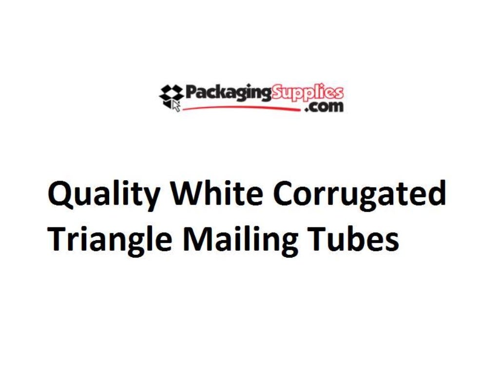 Triangle Mailing Tubes