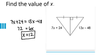 Find the value of x.
 