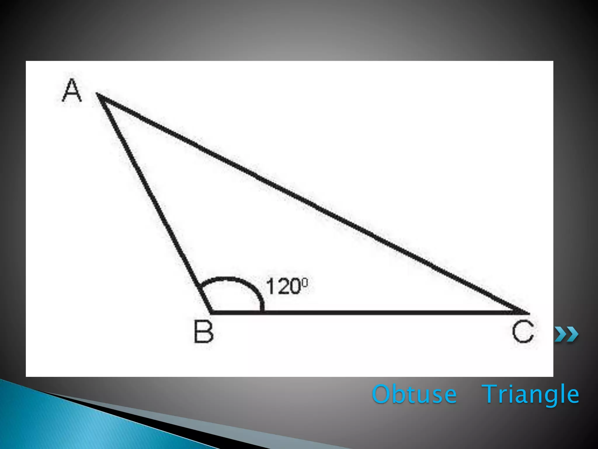 Obtuse Triangle
 