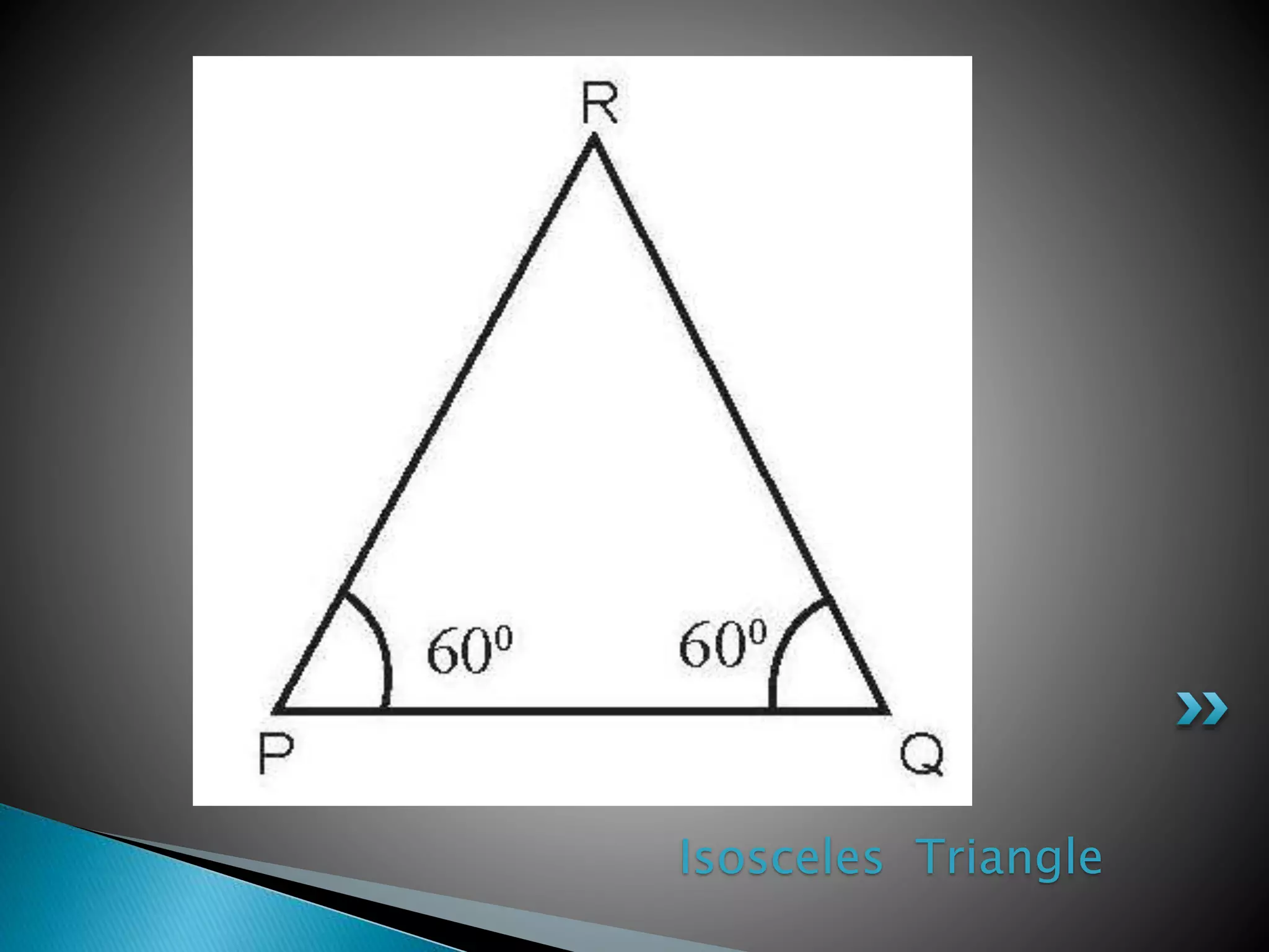 Isosceles Triangle
 