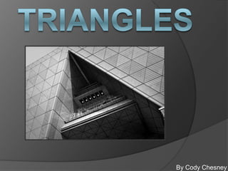 Triangles By Cody Chesney 