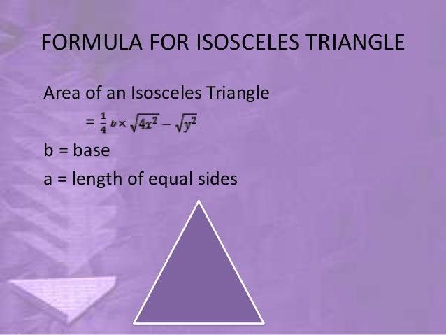 Triangle area rule sine cosine using iammrfoster Triangles