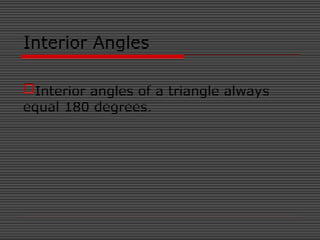types of triangles, identifying triangles | PPT