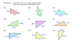 Pie Triangle Math Triangles and pythagorean theorem math.pptx
