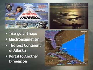 Triangular Shape Electromagnetism The Lost Continent of Atlantis Portal to Another Dimension 