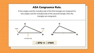 Triangles CLASS-9 Notes and important questions | PDF