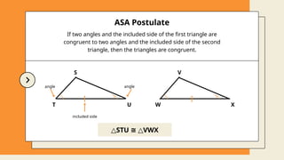 Triangle Similarity Theorem for grade five | PPTX