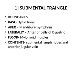 Submalar Triangle TRIANGLES OF NECK, ent , anatomy, basics.pptx
