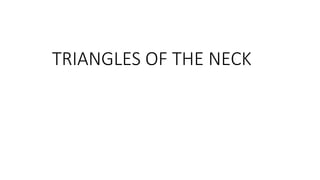 triangles of the neck | ppt Images High Quality Grahic TRIANGLES OF THE NECK ANATOMY AND APPLICATION | PPTX